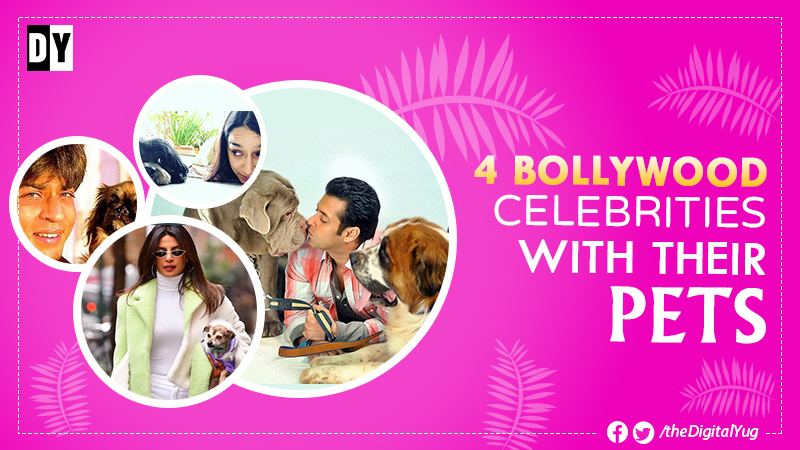 4 Bollywood Celebrities with their Pets