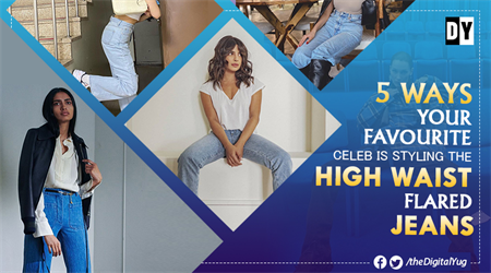 5 Ways your Favourite Celeb is Styling the High Waist Flared Jeans 