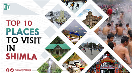 Top 10 places to visit in Shimla