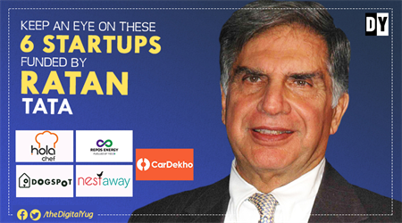 Keep an Eye on These 6 Startups Funded by Rata Tata