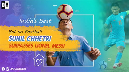 Sunil Chhetri Beats Lionel Messi in International Goals Tally