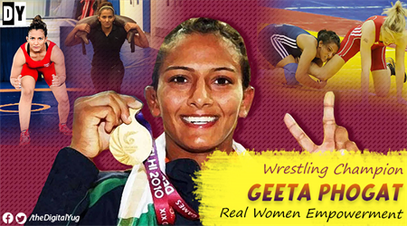 Wrestler Geeta Phogat - India’s Best Bet on Female Wrestling