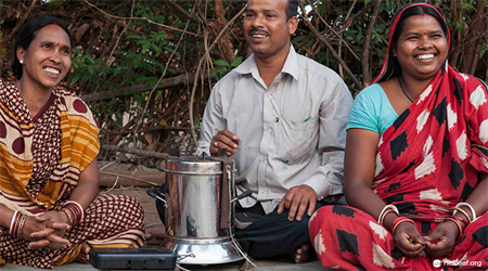 Infosys biomass cookstove program is making Indian rural women smokeless