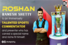 Taking the world of Sports Commentary to next level is an ace professional Roshan Ramesh Shetty