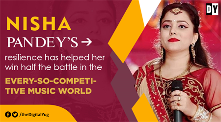 Nisha Pandey’s resilience has helped her win half the battle in the every-so-competitive music world