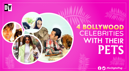 4 Bollywood Celebrities with their Pets