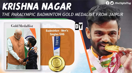 Taking Inspiration from Krishna Nagar Story - The Paralympic Badminton Gold Medalist from Jaipur