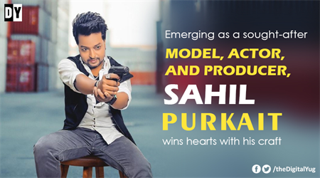 Emerging as a sought-after model, actor, and producer, Sahil Purkait wins hearts with his craft