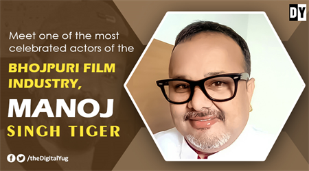 Meet one of the most celebrated actors of the Bhojpuri film industry, Manoj Singh Tiger