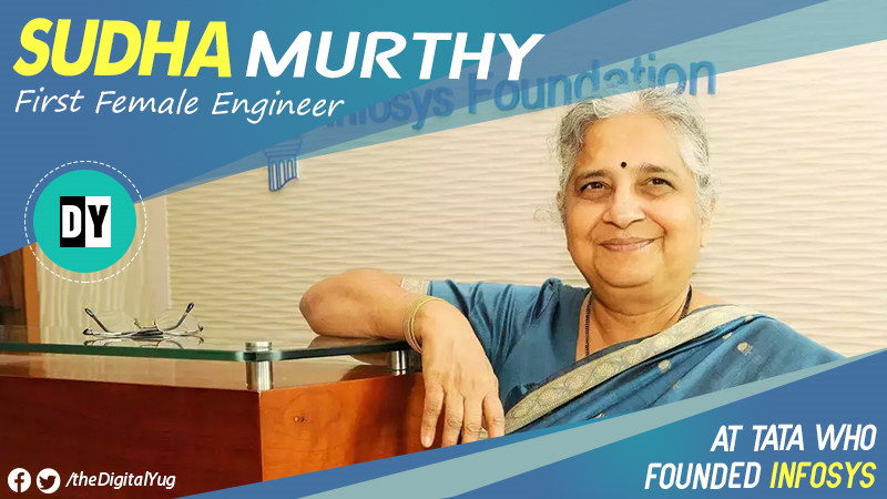 Motivational Journey of Sudha Murthy – The Backbone of Narayan Murthy