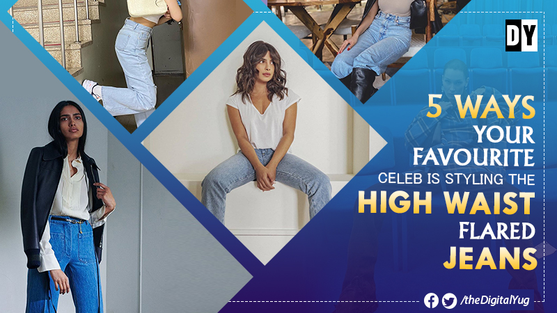 5 Ways your Favourite Celeb is Styling the High Waist Flared Jeans 