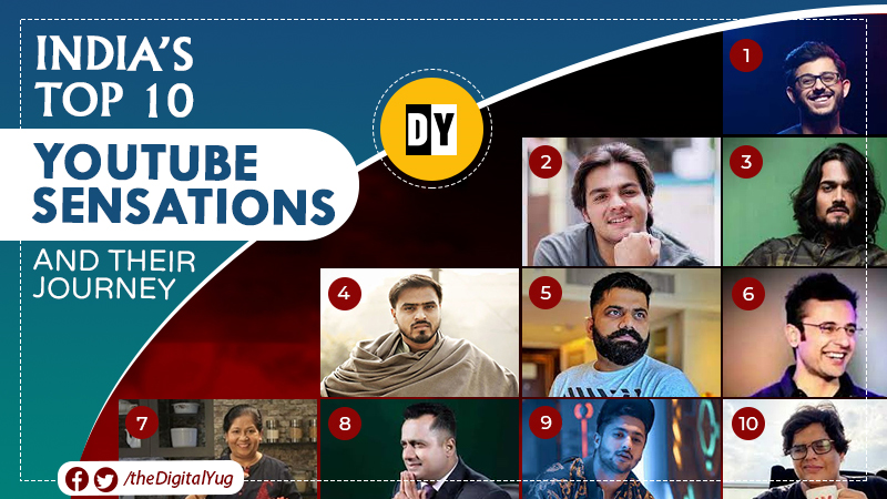 India’s Top 10 Youtube Sensations and Their Journey